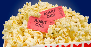 Movie Tickets and Popcorn